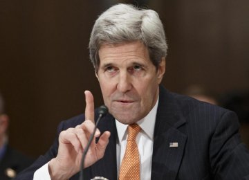 Kerry Takes Swipe at Critics of Iran Talks 