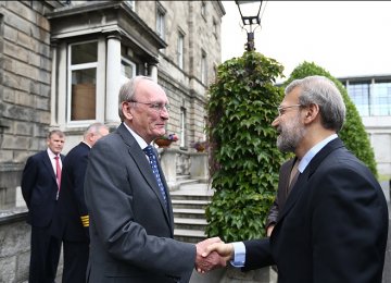 Larijani in Dublin to  Explore Enhanced Relations 