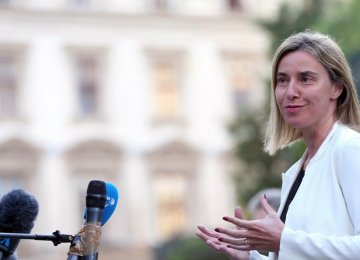 Mogherini: Nuclear Accord Close    