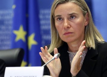 EU&#039;s Mogherini: Nuclear Deal at Hand