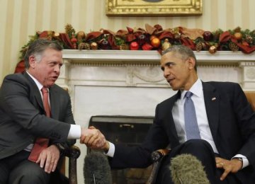 Obama, Jordan’s King Discuss P5+1 Talks