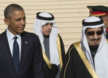 Obama, Saudi King Discuss Iran