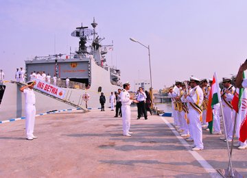 Indian Naval Vessels Visit