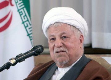 Rafsanjani: Opposition to JCPOA Politically-Motivated