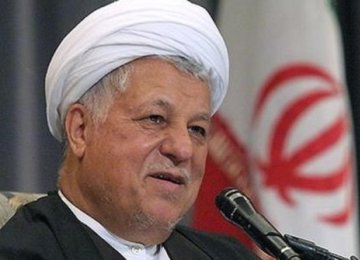 Moderates Meet Rafsanjani 