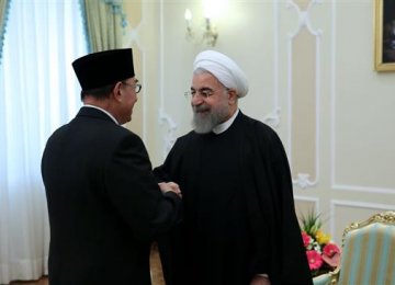 Rouhani to Meet Indonesian Counterpart