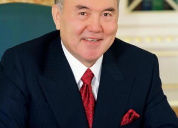Congratulations to Nazarbayev 