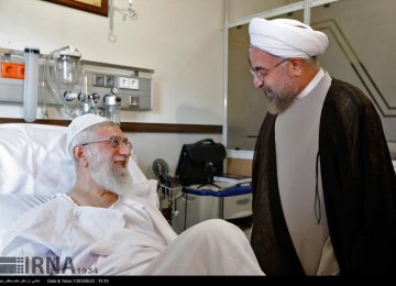 Rouhani Visits Leader 