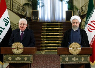 Rouhani, Masum Issue Joint Statement on Coop. 