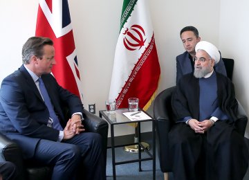 Cameron: UK Has  Demonstrated Goodwill