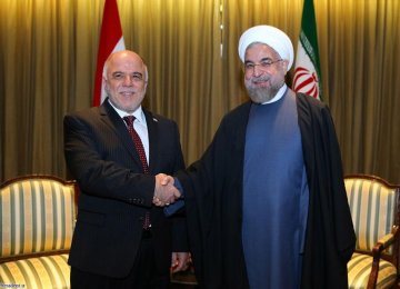 Abadi: Iran-Iraq Ties  Diverse, Defined
