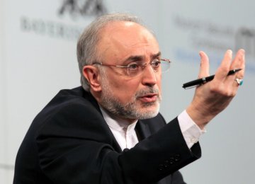 Salehi Highlights Gains of JCPOA