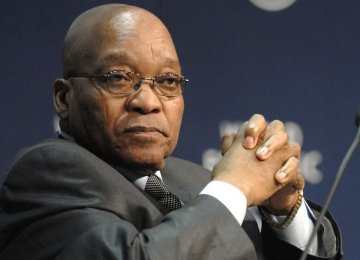 S. Africa President to Visit 