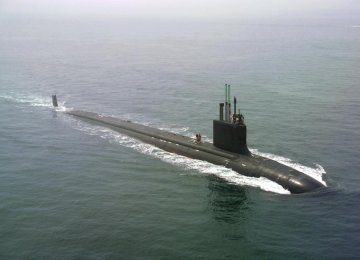 Tests on New Submarine 