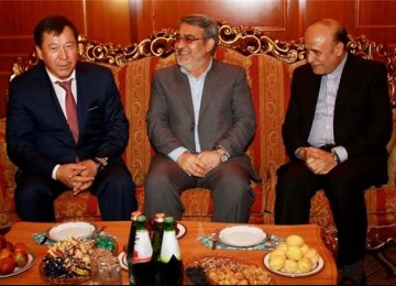 Tajik Minister Seeks Help in Training Security Forces