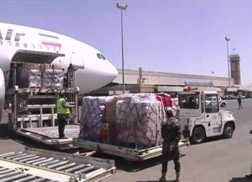 Aid to Yemen Via Oman 