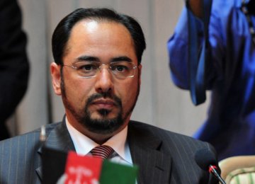 Afghan FM Congratulated on Parliament Approval 