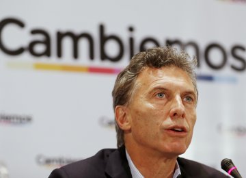 Support for Argentina’s Macri Unchanged