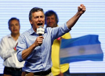 Macri Wins Argentina Presidency