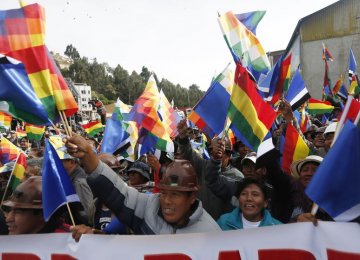 Bolivians Reject Letting Morales Run for 4th Term