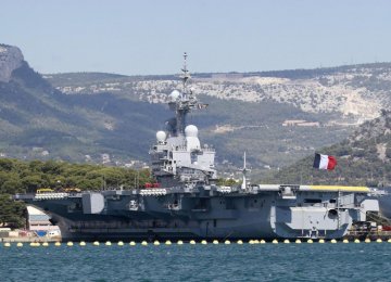 France Deploys Warship to Fight IS