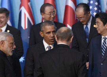 Putin, Obama Discuss War in Syria