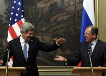 Kerry, Lavrov Meet Over Syria