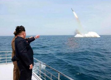 N. Korea Faked Sub-Launched Missile Test Footage