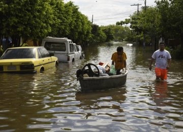 S. America Flooding Displaces 150,000
