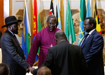 S. Sudan President Reappoints Rival 