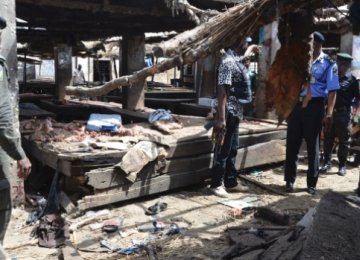 30 Killed in Nigeria Blast 