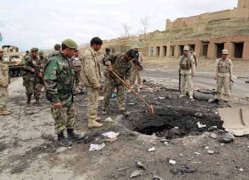 Afghan Blast Kills 5 Policemen