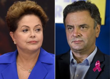 Rousseff, Neves Neck&amp;Neck  Ahead of Brazil Runoff