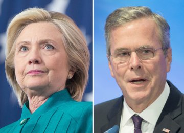 Bush, Clinton Trade Blame Over Iraq War