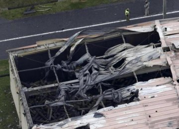 Blast at Military Depot in Japan