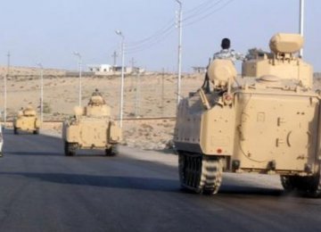 IS Sinai Bomb Kills three Egypt Soldiers