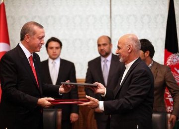 Afghanistan, Turkey Sign Strategic Deal