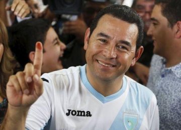 Comic Elected Guatemala President