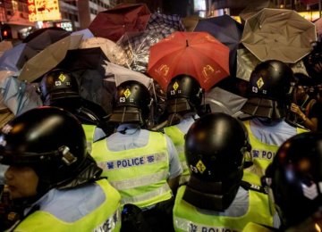 Violent Clashes as HK Protesters Retake Camp