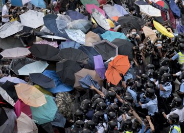 ‘External Forces’ Involved in HK Protests