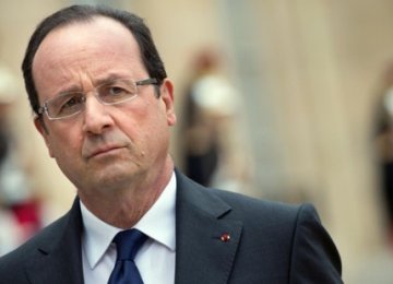 Hollande  in Iraq 
