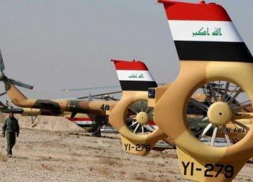 IS Shoots Down Iraqi copter