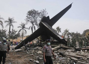 Indonesia Plane Crash Toll Rises