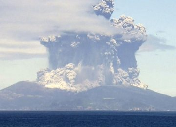 Japanese Volcano Erupts, Residents Flee