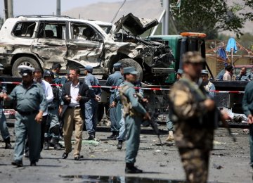 Kabul Car Bomb Kills 10