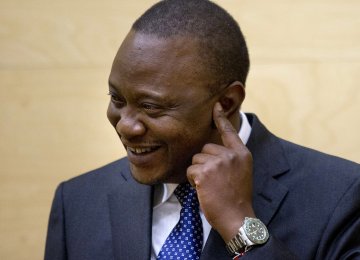 Kenyatta Becomes First President to Appear at ICC