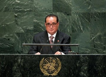 N. Korea Calls for Peace Treaty 