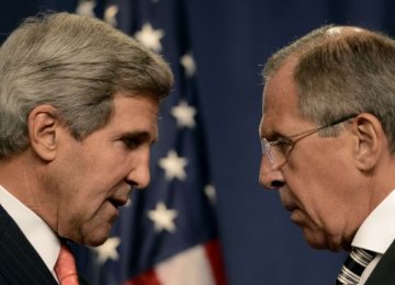 Lavrov, Kerry in High-Stakes Talks