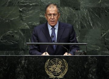 Russia Launches Fierce Attack on West in UNGA Speech