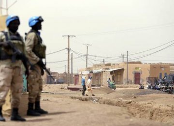 UN Mali Base  Under Attack